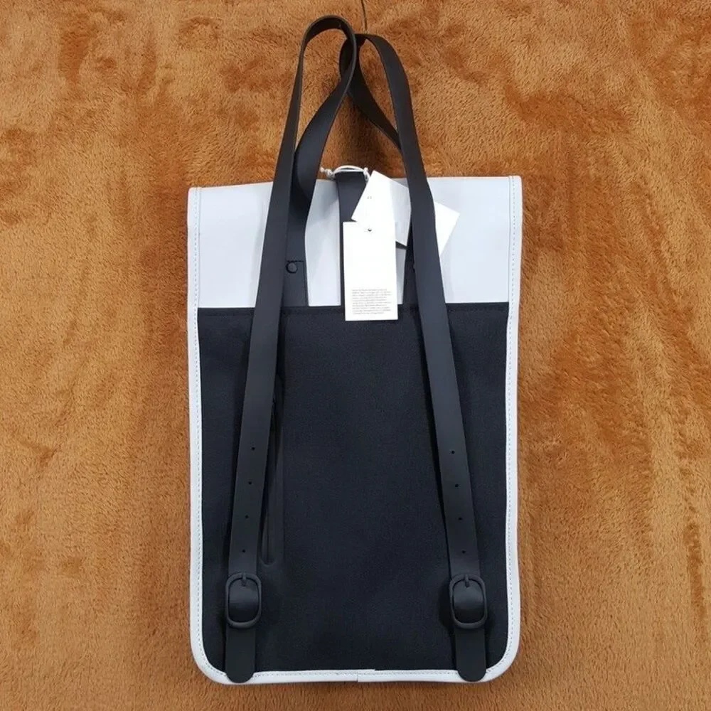 RAINS Backpack W3 Mini Light Grey Ash Waterproof Bag Minimalist Unisex